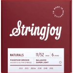 STRINGJOY 11-52 CHITARRA ACUSTICA PHOSPHOR NATURALS CORDE