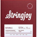 STRINGJOY 12-54 CHITARRA ACUSTICA PHOSPHOR NATURALS CORDE