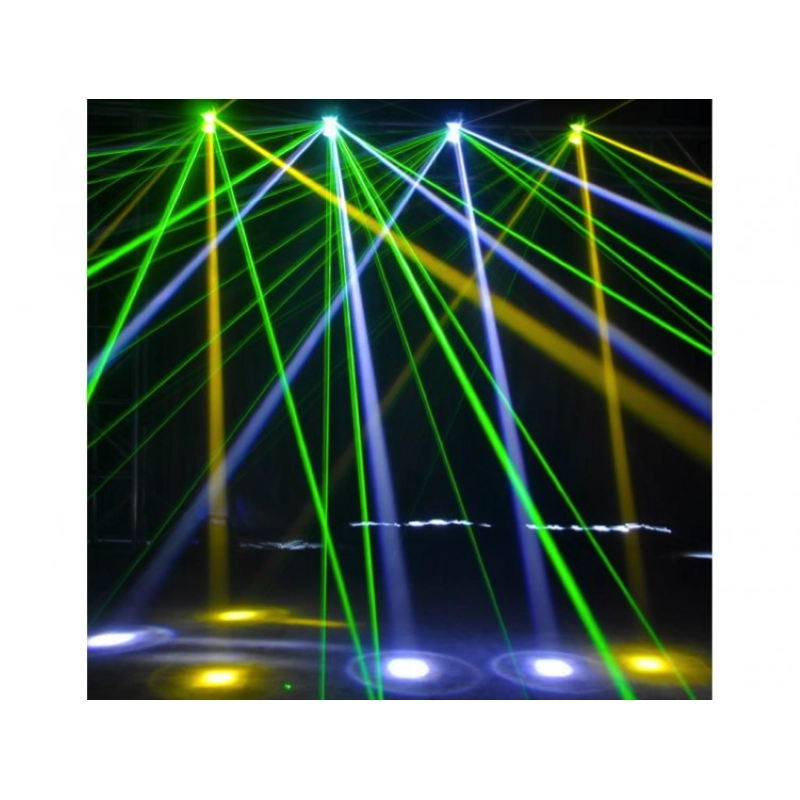 usato American DJ Inno Fusion Pocket Scanner DMX a Led e Laser Verde