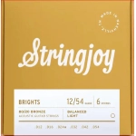 STRINGJOY 12-54 CHITARRA ACUSTICA BRONZE 80/20 CORDE
