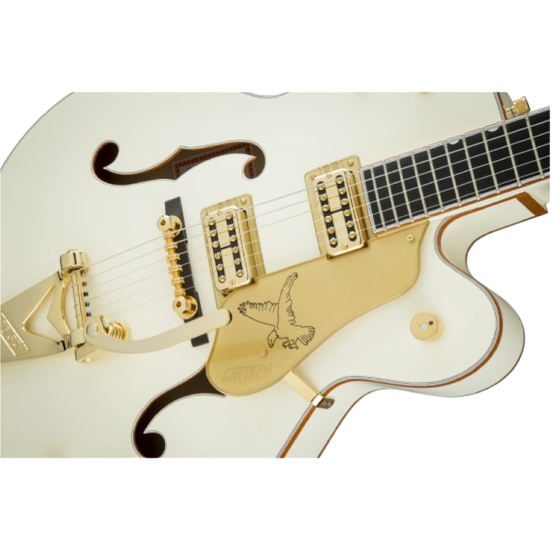 Gretsch G6136T-59 Vintage Select Edition '59 Falcon™ Hollow Body with Bigsby®, TV Jones®, Vintage White, Lacquer