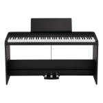 Korg B2+SP BK Pianoforte Digitale Completo di Stand in Legno Nero