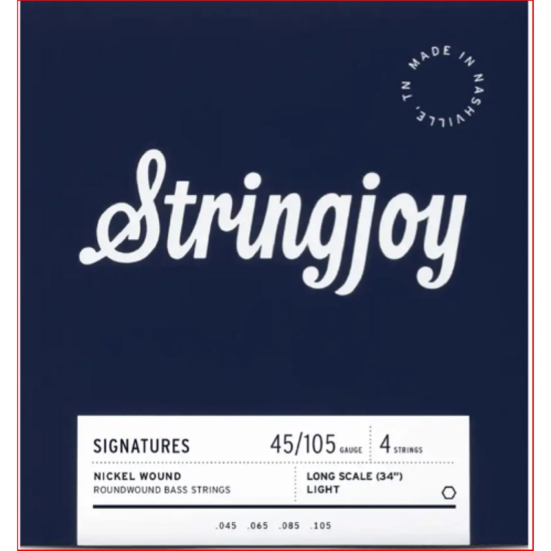Stringjoy 45-105 Corde Basso Elettrico SIGNATURES LIGHT Long Scale