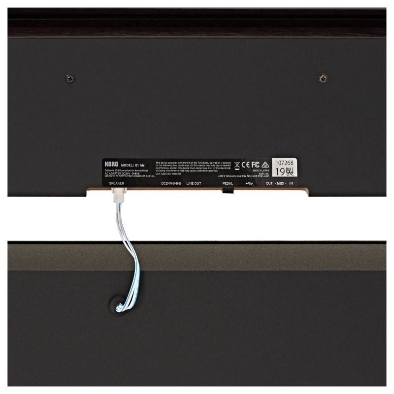 Korg G1B Air BR Pianoforte Digitale 88 Tasti Marrone