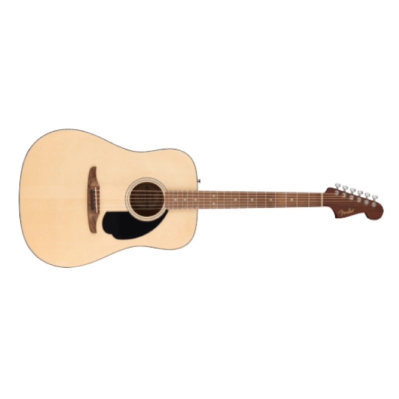 Fender California Standard Redondo™, Spruce Top, Black Pickguard, Natural