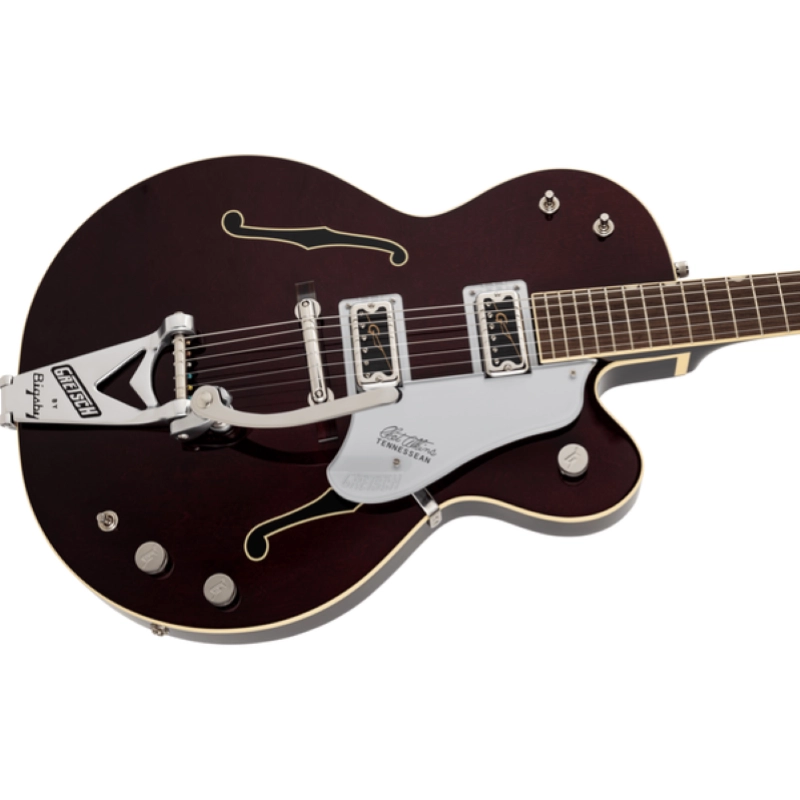 Gretsch G6119T-62 Vintage Select Edition '62 Tennessean™ Hollow Body with Bigsby®, TV Jones®, Dark Cherry Stain