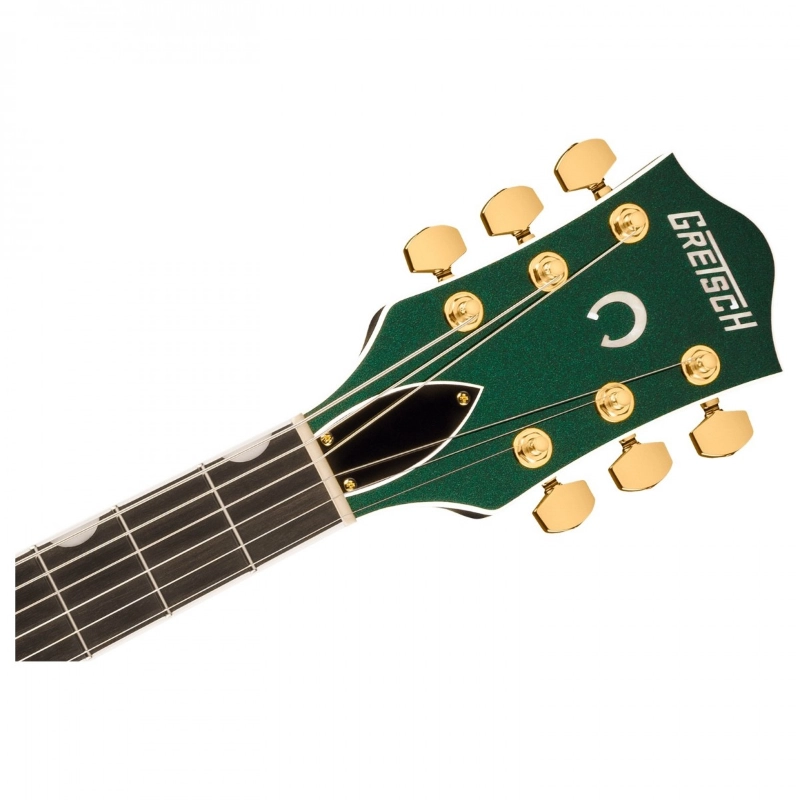 Gretsch Nashville® Hollow Body with String-Thru Bigsby® and Gold Hardware, Ebony Fingerboard, Cadillac Green