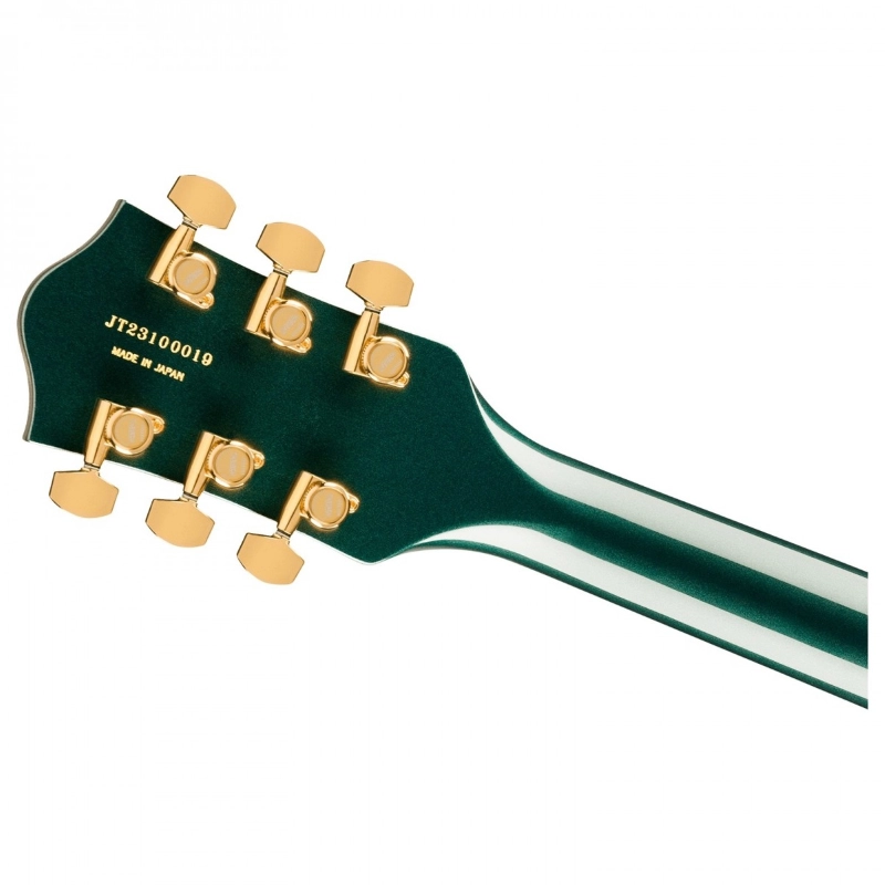 Gretsch Nashville® Hollow Body with String-Thru Bigsby® and Gold Hardware, Ebony Fingerboard, Cadillac Green