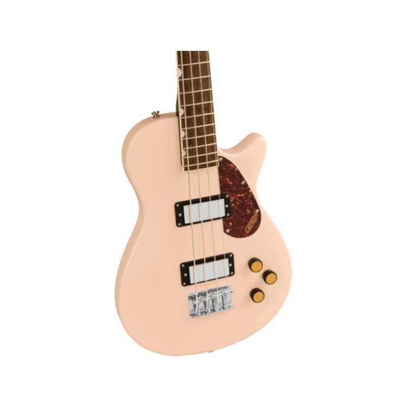 Gretsch Streamliner™ Jet™ Club Bass Single-Cut, Laurel Fingerboard, Shell Pink