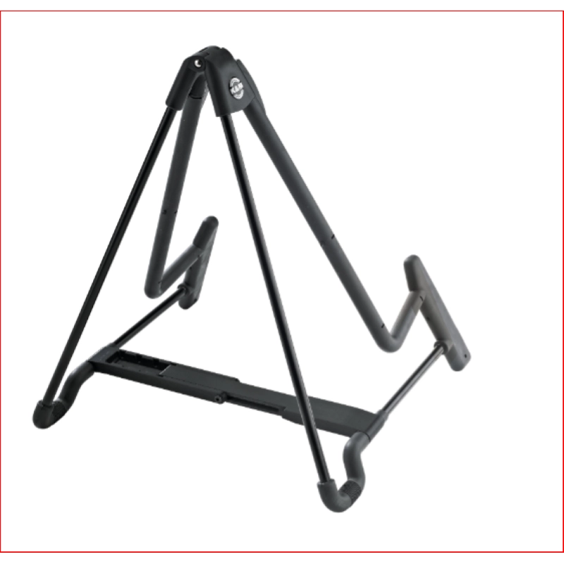 K&M 17581-014-55 Supporto Chitarra Elettrica HELI 2, Rivestito in gomma