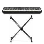 Roland FP10 BK Stand Bundle Pianoforte Digitale 88 Tasti con Supporto a X