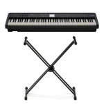 Roland FPE50BK Stand Bundle Pianoforte Digitale Portatile 88 Tasti con Supporto a X