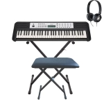 Yamaha YPT280 Premium Bundle Tastiera con Supporto Panca e Cuffie