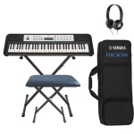 Yamaha YPT280 Premium Luxury Bag Bundle Tastiera con Supporto Panca Cuffie e Borsa Professionale
