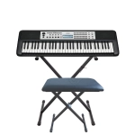 Yamaha YPT380 Home Bundle Tastiera con Supporto e Panca