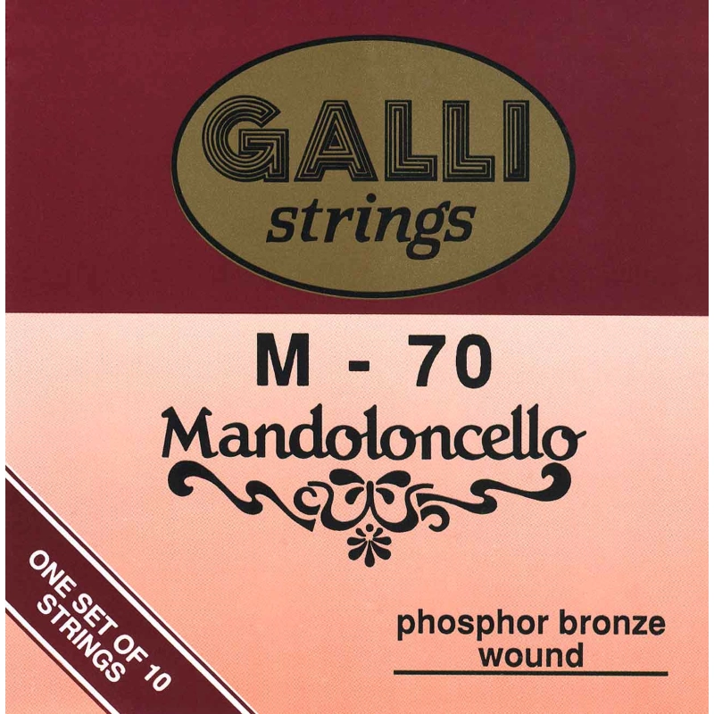Galli M-70 Muta Mandoloncello Phosphor Bronze