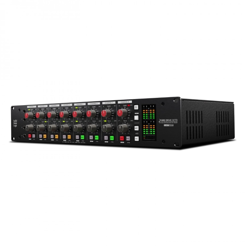 Solid State Logic PureDrive Octo Preamplificatore Microfonico 8 Canali con Uscita Ottica