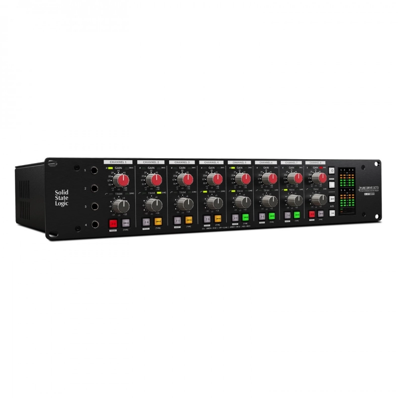 Solid State Logic PureDrive Octo Preamplificatore Microfonico 8 Canali con Uscita Ottica