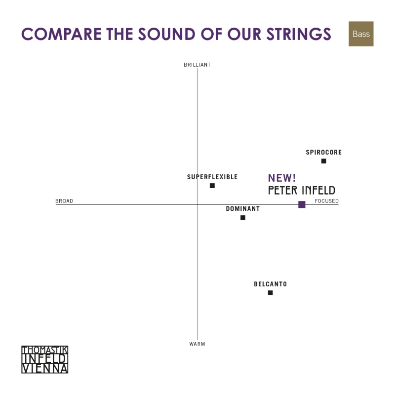 Thomastik PI600 Peter Infeld SET Corde per contrabbasso