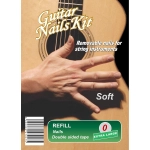 GnK Nails Kit SOFT Refill 2 Medium unghie per chitarrista,