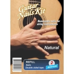GnK Nails Kit NATURAL Refill 2 Medium unghie per chitarrista,