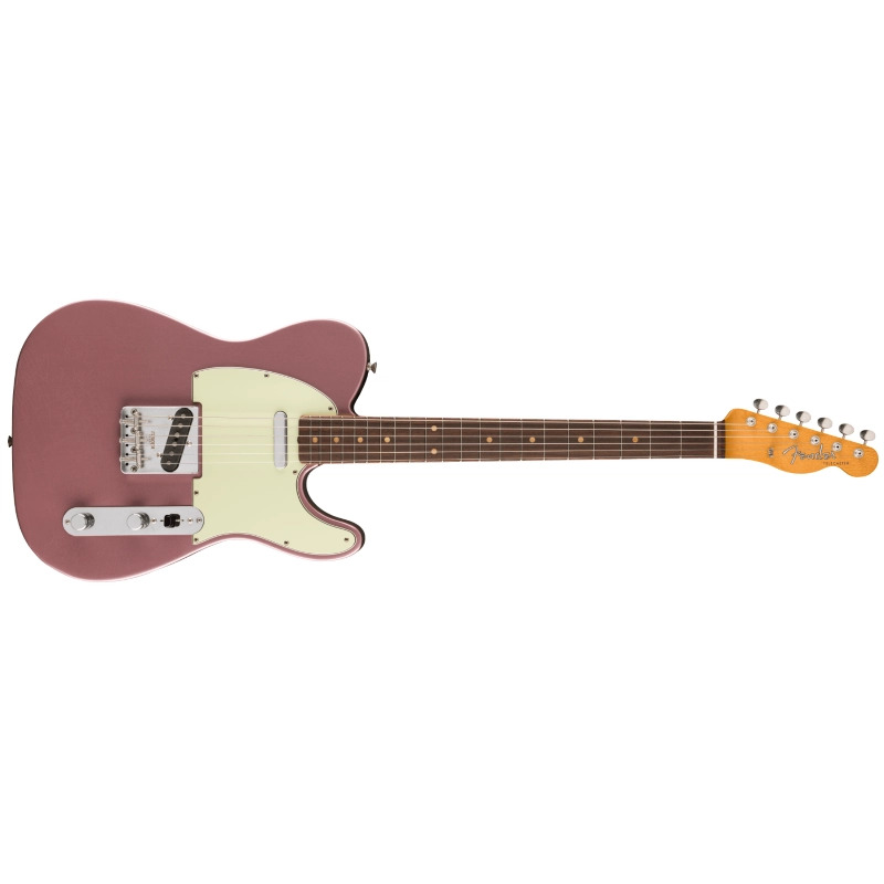 Fender Vintera® II Road Worn® '60s Telecaster®, Rosewood Fingerboard, Burgundy Mist Metallic 0148090366