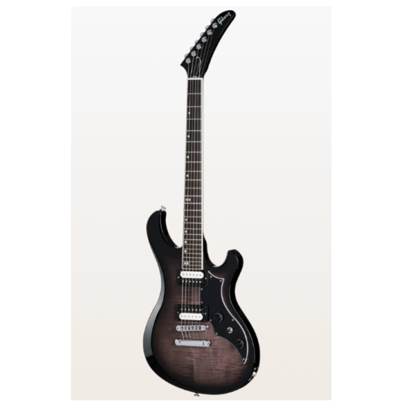 Gibson Victory Figured Top Trans Ebony Burst Exclusive VICF00E2CH1