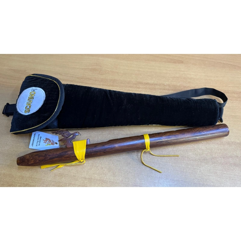 Flauto Nativo Meditazione Traditional Rosenwood