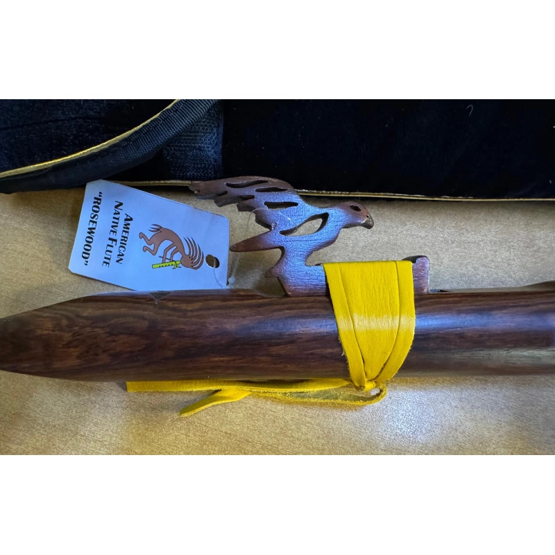 Flauto Nativo Meditazione Traditional Rosenwood
