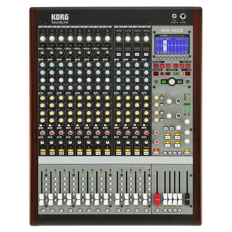 Korg MW1608 Mixer Ibrido Analogico Digitale 16 Canali