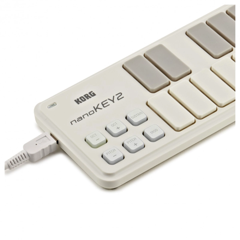 Korg NanoKey2 WH Controller MIDI 25 Tasti Bianco