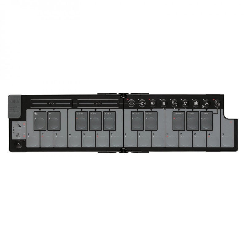 Korg NanoKey Fold BK Controller MIDI Nero