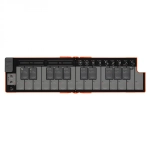 Korg NanoKey Fold LO Controller MIDI Arancione