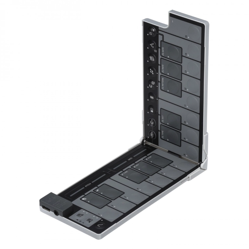 Korg NanoKey Fold WH Controller MIDI Bianco