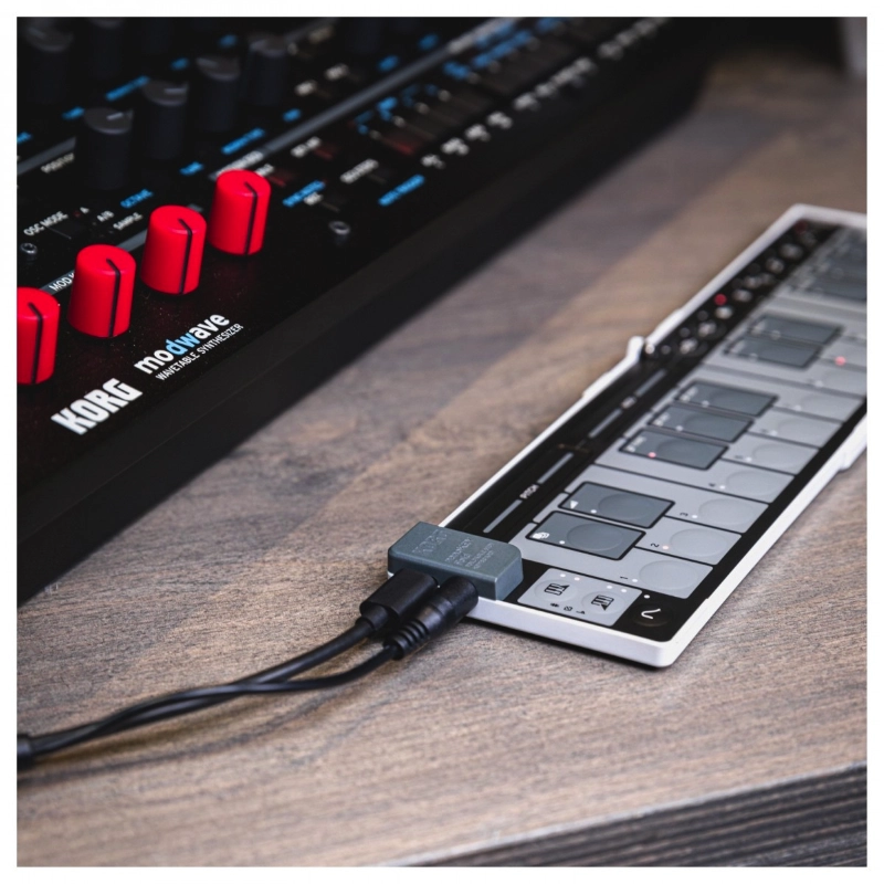 Korg NanoKey Fold WH Controller MIDI Bianco