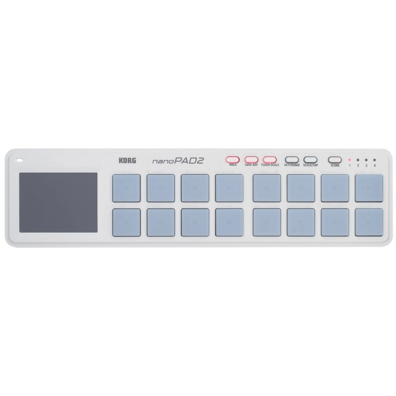 Korg NanoPad2 WH Controller MIDI USB Bianco
