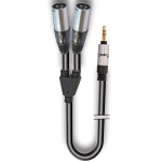 AudioDesign VX201-3 cavo Jack 3.5 stereo > 2XLR M, 3 metri