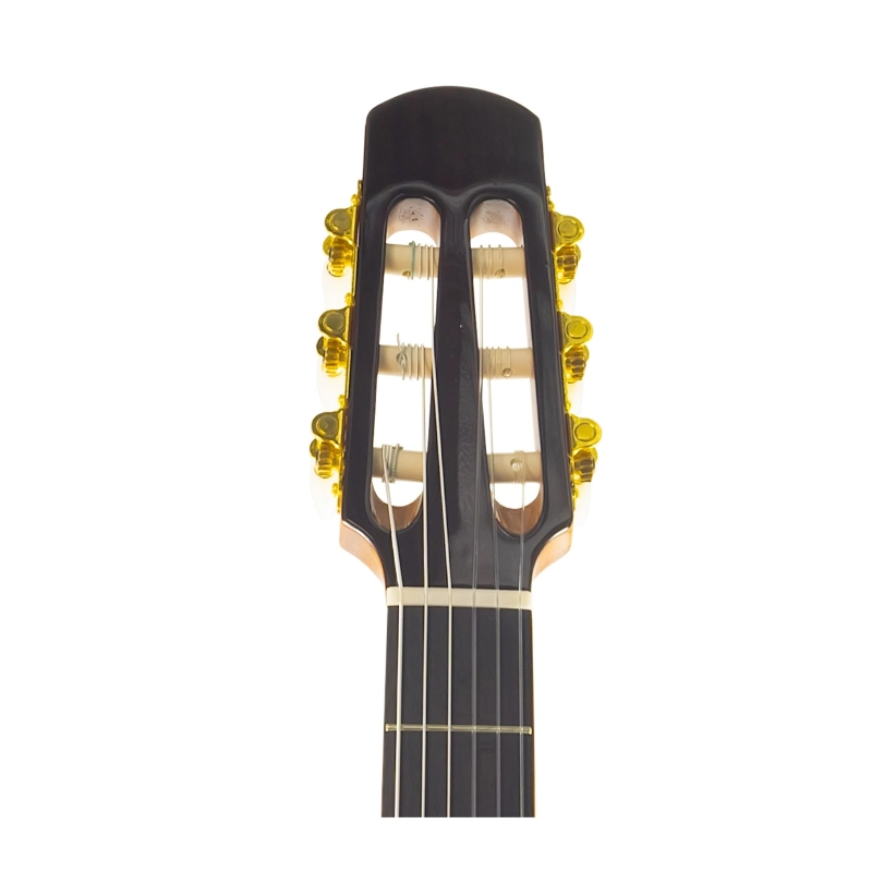 KING CS-510 TBK Chitarra Classica Elettrificata solid body black transparent