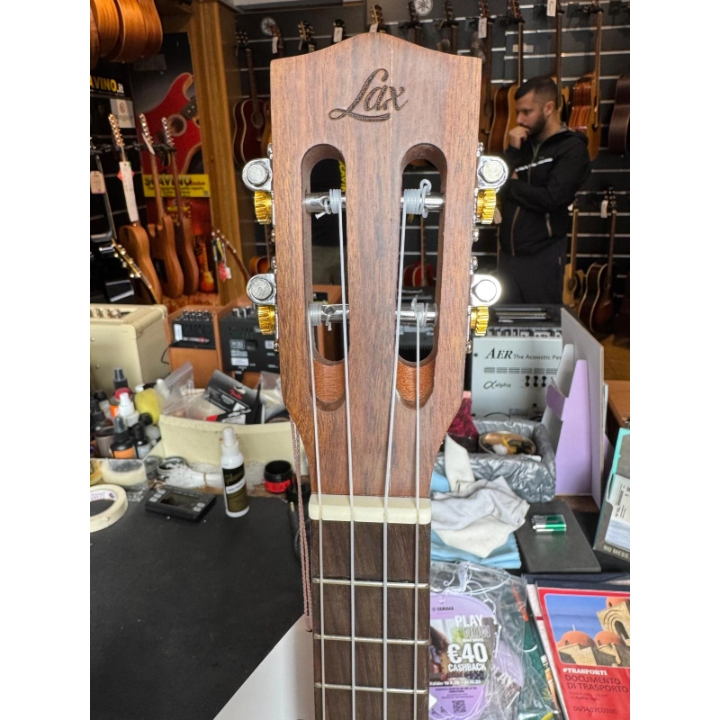 LAX UK712-TE Ukulele TENORE, matt finish, Amplificato