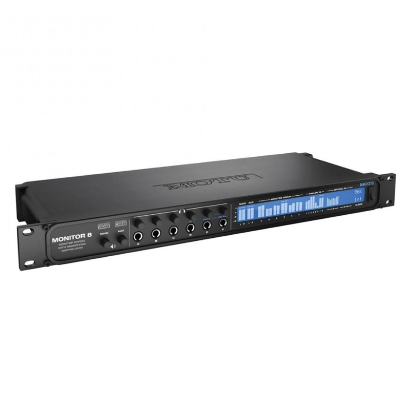 Motu Monitor 8 Mixer Monitor 24x16x8 Amplificatore 6 Canali