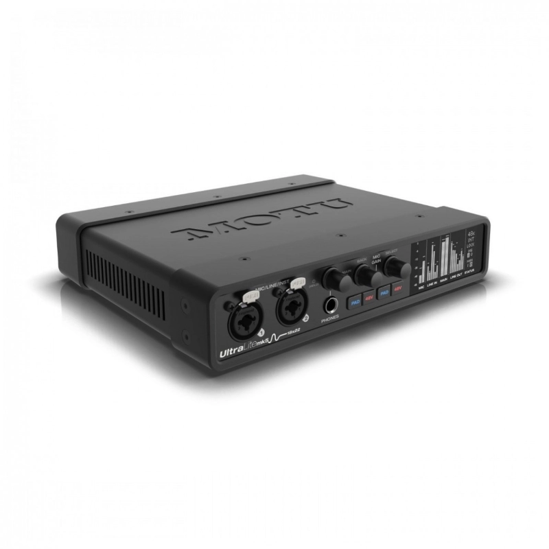 Motu Ultralite MK5 Interfaccia Audio USB C 18x22 con Conversione 24 Bit 192 kHz