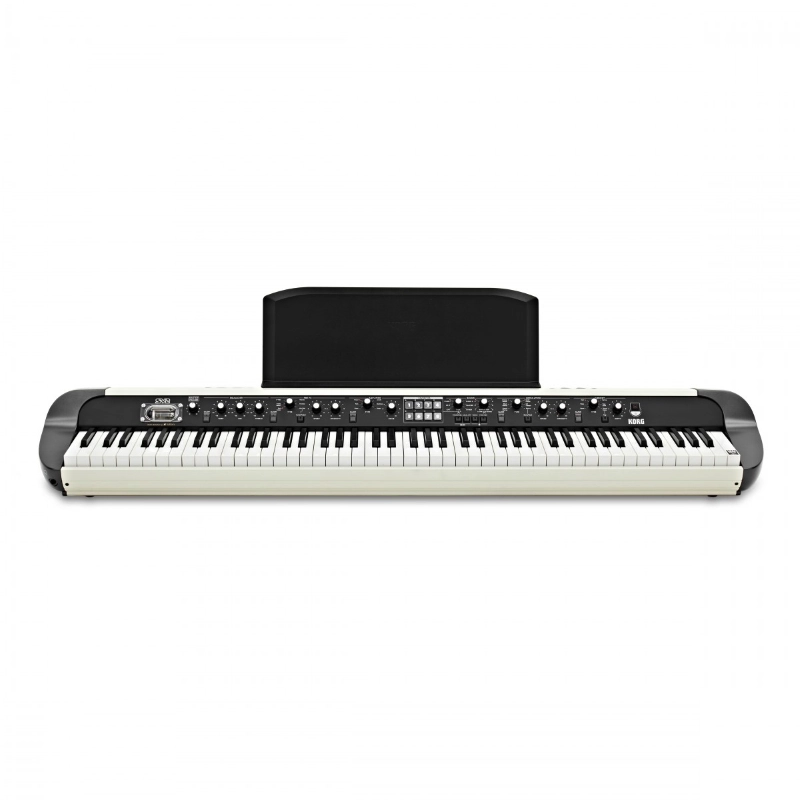 Korg SV2 88S Pianoforte da Palco Vintage con Speaker Integrati 88 Tasti Pesati Silver