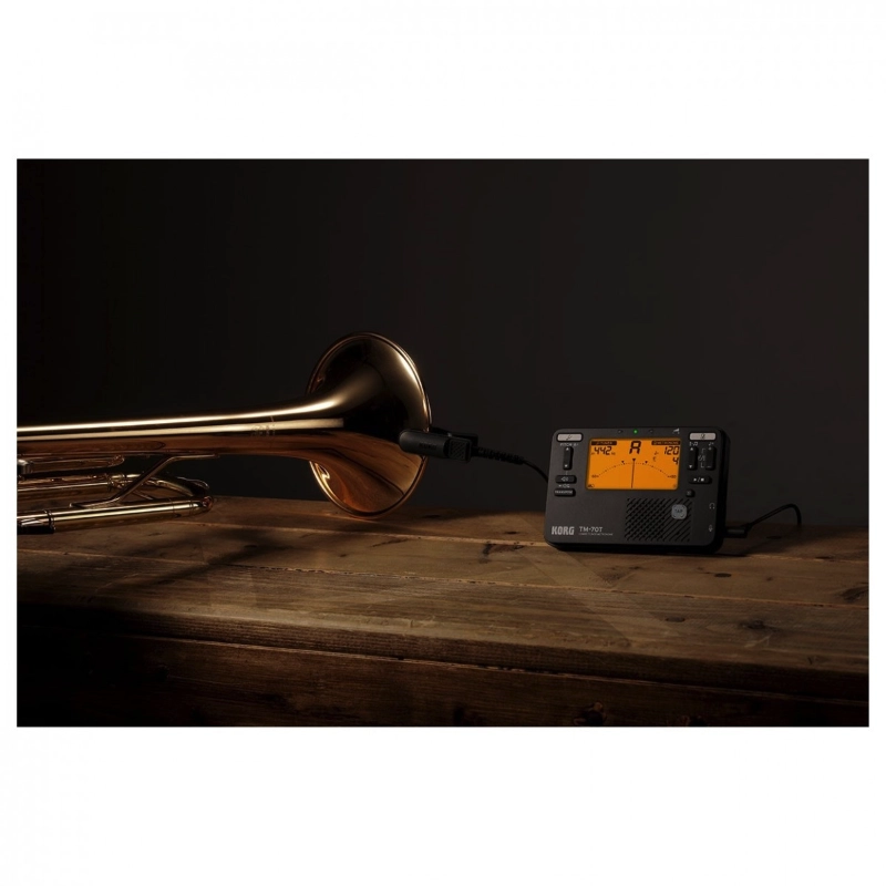 Korg TM70T BK Accordatore Cromatico e Metronomo Nero