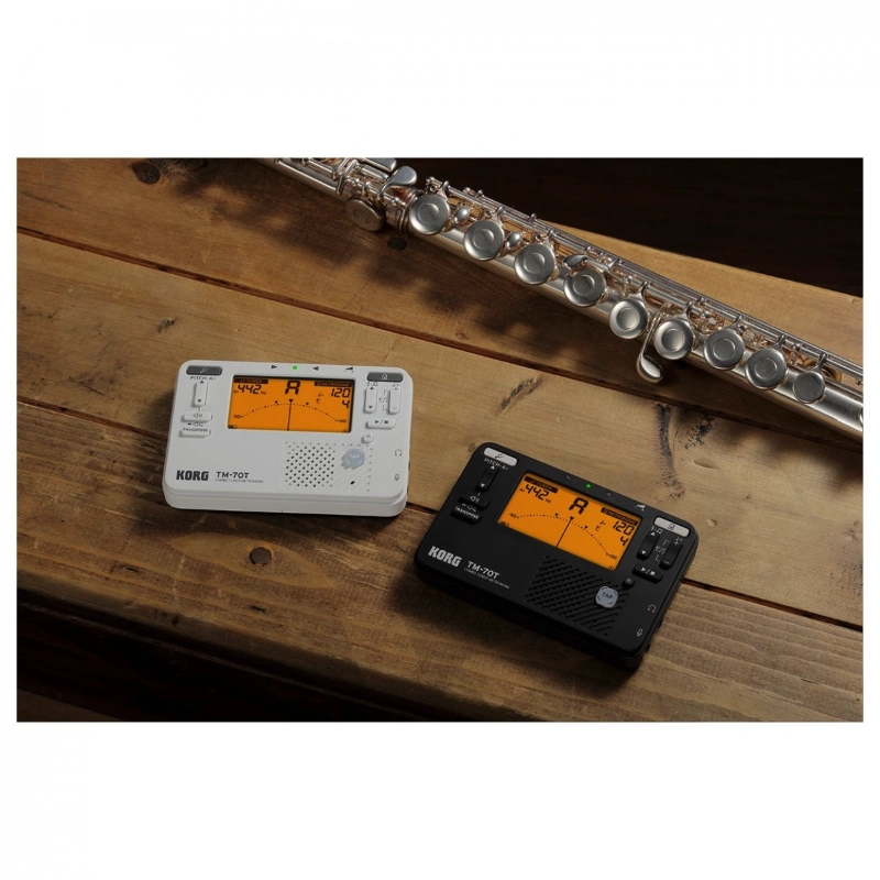 Korg TM70T BK Accordatore Cromatico e Metronomo Nero