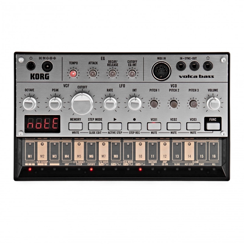 Korg Volca Bass Sintetizzatore Analogico per Suoni di Basso