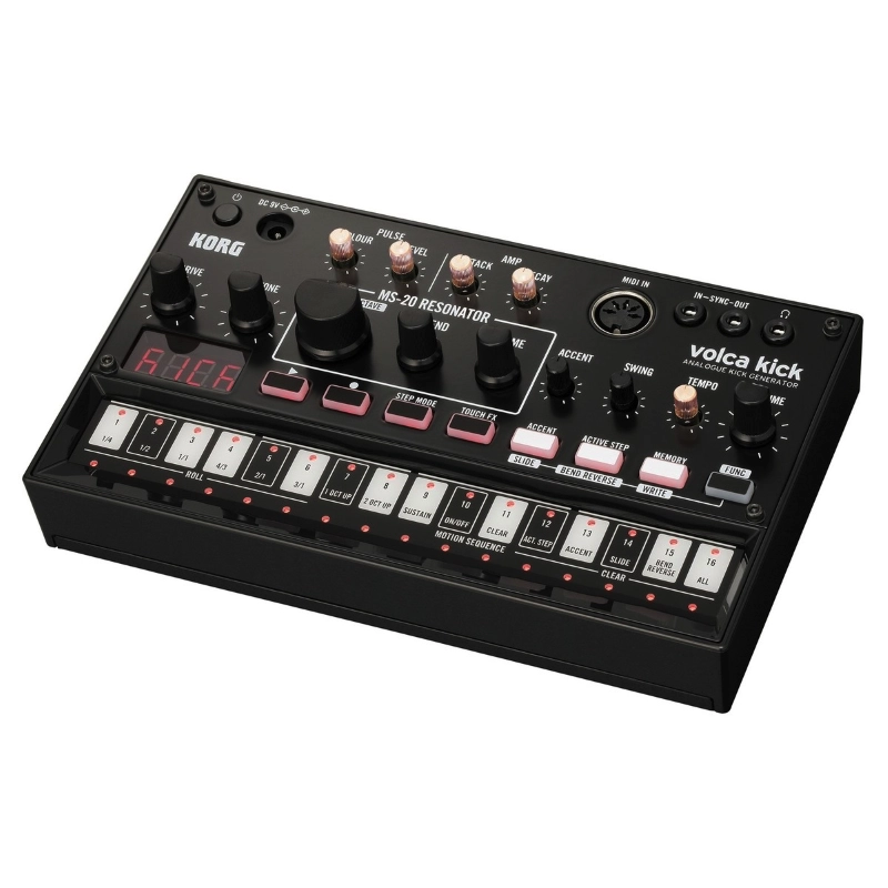 Korg Volca Kick Sintetizzatore Analogico di Suoni di Grancassa e Basso