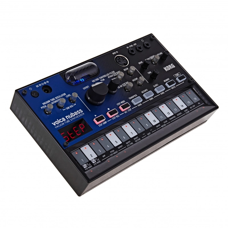 Korg Volca NuBass Modulo Sintetizzatore Monofonico Analogico di Bassi con Tecnologia Nutube