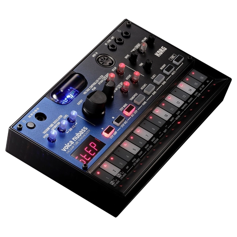 Korg Volca NuBass Modulo Sintetizzatore Monofonico Analogico di Bassi con Tecnologia Nutube