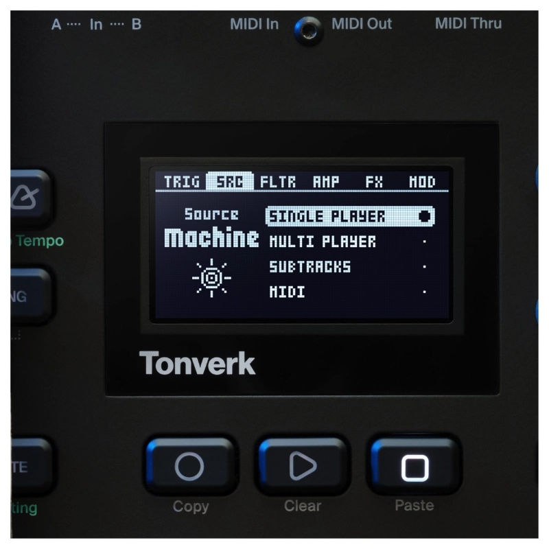 Elektron Tonverk Campionatore Polifonico 8 Tracce Audio Stereo