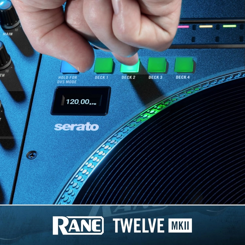 Rane Twelve MK2 Controller per DJ con Piatto 12" Motorizzato